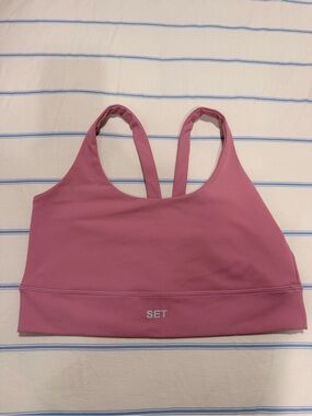Set Active Sports Bra Baby Pink